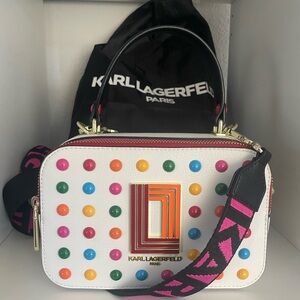 Karl Lagerfeld camera bag